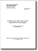 Guidance on the Safe use of Explosives in a Quarry Cover